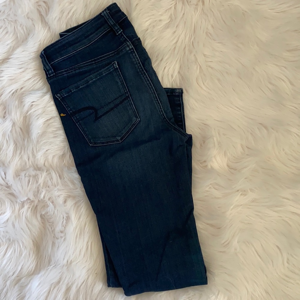 American Eagle Dark Wash Skinny Jeans